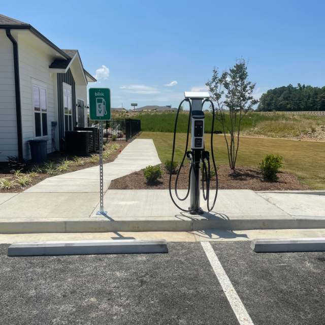 Commercial EV Charging Station Installation