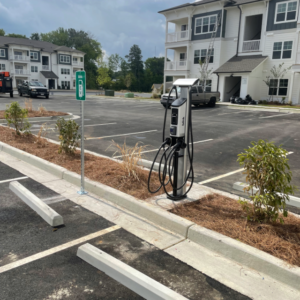 commercial ev charger installation